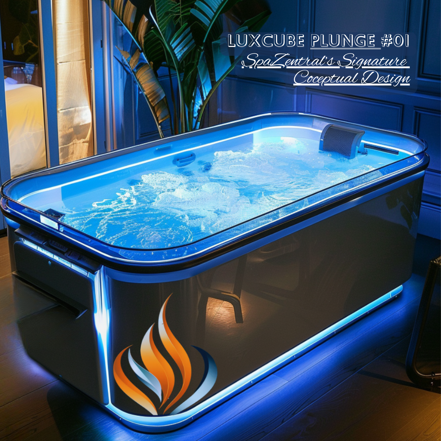 LuxCube Plunge 01 - SpaZentral's Signature Conceptual Design