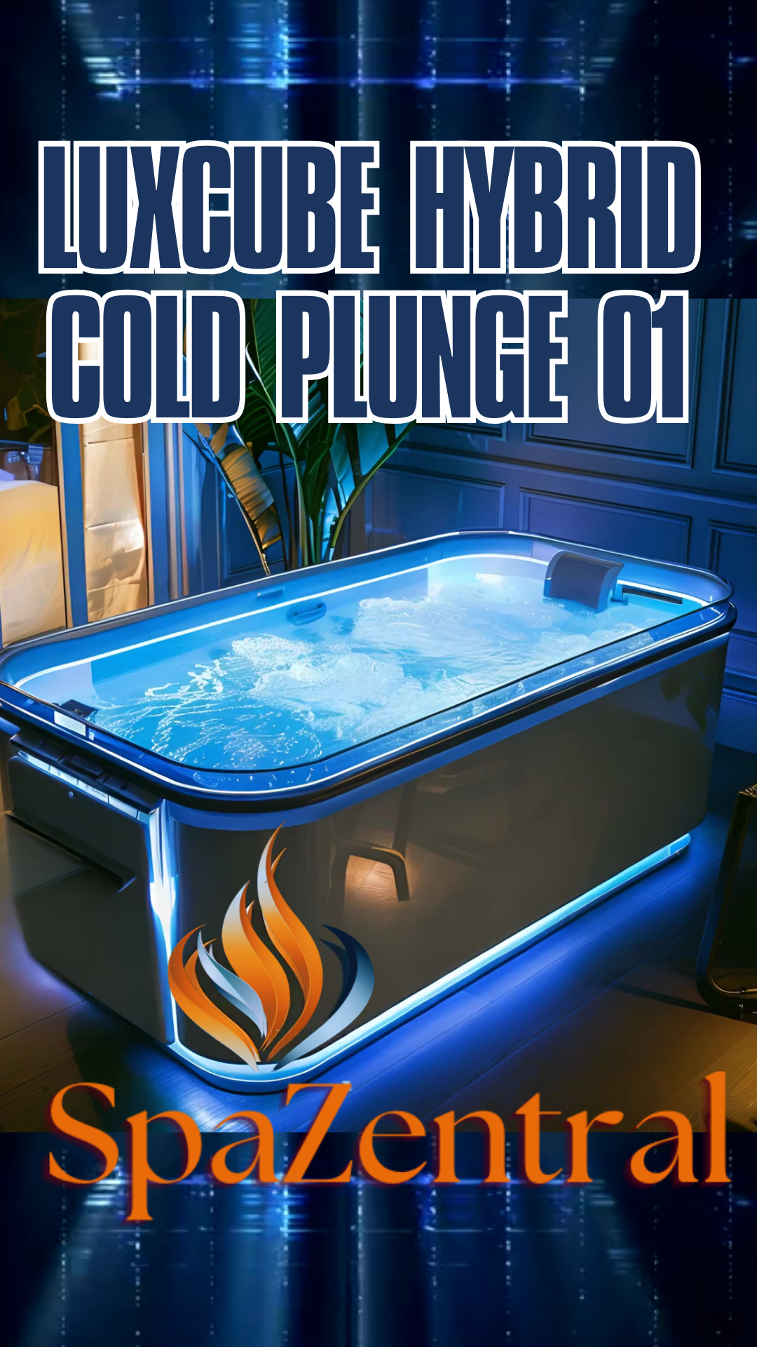 LuxCube Plunge 01 - SpaZentral's Signature Conceptual Design